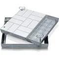 Zarges Schachtabdeckung Aus Edelstahl Mit Wanne 500 Mm X 500 Mm