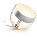 Philips-Hue Tischlampe Iris, silber mit LED, mit Netzstrom, 570 Lumen / 8,1 Watt, App-fähig