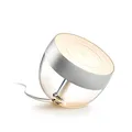 Philips Hue White & Color Ambiance Iris Tischleuchte Special Edition Silber 520lm, dimmbar, 16 Mio. Farben, steuerbar via App, kompatibel mit Amazon Alexa (Echo, Echo Dot)