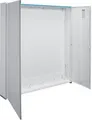 Hager ZB55S Zählerschrank, IP44, univers Z, 1400x1300x205 mm, Schutzklasse II, 540 Platzeinheiten