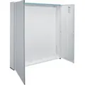 Hager ZB55S, univers Z Leerschrank m. Tür IP44, H=1400mm, 5 Felder