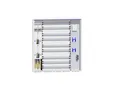 Hager Feldverteiler ZB55S 2 Zähler Komplettes Set mit oben tiefl., durchgehen...