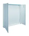 Hager Zählergehäuse Aufputz/teilversenkt IP44 Stahlblech 1300x1400x205mm ET205mm