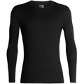 Icebreaker Herren Merino 200 Oasis Langarmshirt - S - BLACK