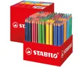 STABILO Buntstift Farbstift Trio dick Box XL 300 Stück/20 Farben