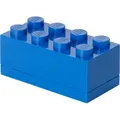 mini-Speicherstein 8 Noppen 4,6 x 9,2 cm Polypropylen weiß - Weiß
