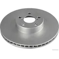 2x HERTH+BUSS JAKOPARTS Bremsscheibe vorne J3307015