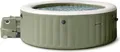 INTEX 28426NP Whirlpool PureSPA Bubble olivgrün 196cm 4 Personen Outdoor Spa