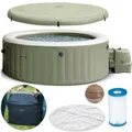 Intex PureSpa aufblasbarer Whirlpool 4 Personen 196cm 40°C 795L 28426NP