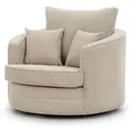 S-STYLE Drehsessel   ¦ beige ¦ Maße (cm): B: 107 H: 94