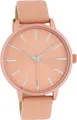 Oozoo Leder Damen Uhr C10617 Analog Quarzuhr Armband pink Timepieces D2UOC10617