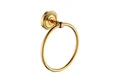 Belle Arti Handtuchhalter Luxus Handtuchhalter Handtuchring Handtuchstange Badaccessoire Messing, Badetuchhalter Badetuchaufhänger Badetuchhaken gold poliert rostfrei