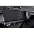 Satz Car Shades (Hintertüren) kompatibel mit Skoda Octavia IV (NX5) Kombi 2020- (2-teilig), Schwarz