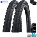Schwalbe Marathon 365 E-50 Fahrradreifen Schwarz mit Reflex 47-622 (28 x 1,75)