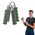 Schildkröt® Handmuskeltrainer im 2er Set, Finger- und Handtrainer mit Schaumstoffgriffen für Kraft- und Klettertraining, zur Stärkung von Handgelenk- und Griffkraft, ca. 12-15kg Widerstand