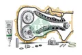 Steuerkettensatz Schaeffler INA 559 1808 40 für VW TIGUAN JETTA 4 162 163 AV3 5