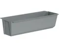Palettenblumenkasten geli Easy Kunststoff 37 x 10 x 10 cm grau