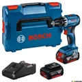 Bosch Professional GSR 18V-45 Akku-Bohrschrauber-Set (06019K3204)