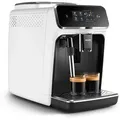 Philips Kaffeevollautomat 2200 Series EP2223/40 Pannarello, für 2 Kaffeespezialitäten und anpassbarer Aromastärke, mattschwarz schwarz|weiß