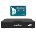 DIGIQuest Classic Q30 Full HD Sat-Receiver mit Aktiver Tivusat Karte (DVB-S2, HDMI, SCART, LAN)
