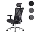 SIHOO Bürostuhl Schreibtischstuhl, ergonomisch, verstellbare Armlehne, 150kg belastbar ~ Variantenan 83900