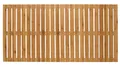 WENKO Badematte Indoor & Outdoor Baderost massivem Bambus rutschhemmend braun