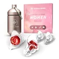 SCHALLWERK ® Women+ Gehörschutz Ohrstöpsel – dämpfen Lärm & erhalten Tonqualität – Gehörschutzstöpsel, Ohrstöpsel Konzert, Ohrenschutz - Earplugs geeignet für Musik, Festival, Arbeit & Lernen