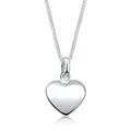 Elli Kette mit Anhänger Herz Filigran Klassisch Schmuck Geschenk 925 Silber, Herz silberfarben 45