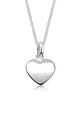 Elli Halskette Damen Herz Anhänger Klassisch Filigran in 925 Sterling Silber