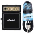 Marshall MS-2 Gitarren-Verstärker Micro Amp mit keepdrum Klinkenkabel