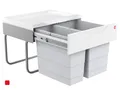 Hailo AS Raumspar Tandem S 18/12 - 3644701 Einbau Abfallsammler Abfallsystem