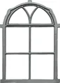 Fenster zum Öffnen grau Klappfenster Stallfenster Eisenfenster Eisen Antik-Stil