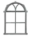 Fenster zum Öffnen grau Klappfenster Stallfenster Eisenfenster Eisen Antik-Stil