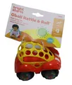 Bright Starts, Oball, Spielzeugauto mit Rassel, Gelb-rot