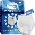 Harmony Care Windeln für Erwachsene - MAXI diskrete Windelhosen Pants (Erwachsenen Windel mit Auslaufsschutz, 8-St., saugstarke Inkontinenzpants für Frauen und Männer), mit bequemen Tragegefühl
