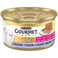 Purina Gourmet Gold Kitten Mousse für Kätzchen mit Kalbfleisch 85g