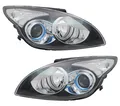 Scheinwerfer Set für Hyundai i30 FD H1 / H7 2009 - 2011 Schwarz LWR