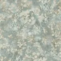 Klee Blüten Tapete Texturiert Blumenmuster Blätter Vinyl Erismann 10415-07 Sage