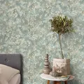 Play Von Licht Blüten Vinyl Tapete 10415-07 Salbei Blätter Texturiert Erismann