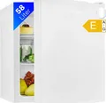 Mini Kühlschrank 58L weiß leise Getränkekühlschrank klein Glasablage