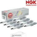 8x NGK 5758 PZFR6R Zündkerze für VW Golf V VI 5 6 Touran Passat Tiguan 1.4