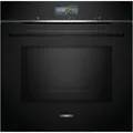 Siemens iQ700 Einbau-Backofen Mikrowelle HM736GAB1 Schwarz 60cm 67l 800W