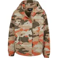 Urban Classics Ladies - Oversized Parka Jacke brick camo - S