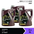 Mannol 2-Takt Plus API TC Motoröl 3x4 Liter = 12 Liter