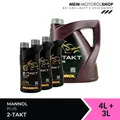 Mannol 2-Takt Plus API TC Motoröl 4+3 Liter = 7 Liter