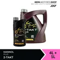 Mannol 2-Takt Plus API TC Motoröl 4+1 Liter = 5 Liter