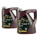 Motoröl 2T Mannol 2-Takt Plus 2x4 Liter