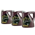 Motoröl 2T Mannol 2-Takt Plus 3x4 Liter