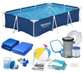 Bestway 56404N 16in1 Rahmen Garten Pool 300 x 201 x 66cm