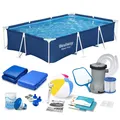 Rahmen-Gartenpool 300 x 201 x 66 cm 16-in-1 Bestway 56404N